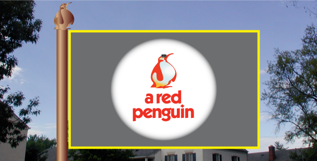 Red Penguin Emblem